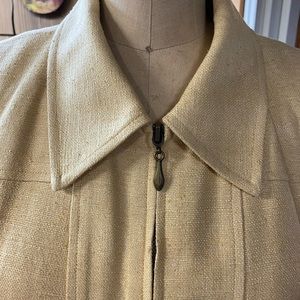 Carlyle Silk Jacket Size 8 Fully Lined Impeccable Quality New, Never Worn